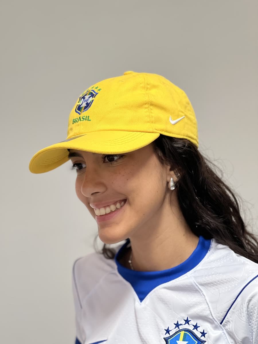 Boné Seleção Brasileira Amarelo