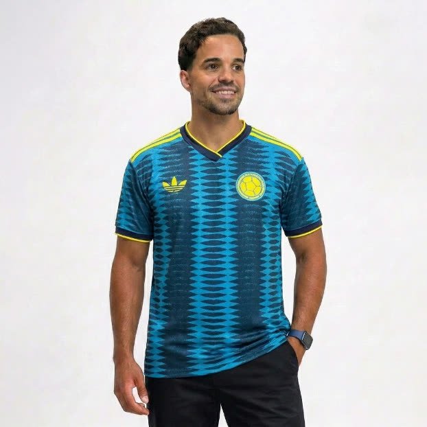 Camisa Nacional Seleção Colômbia — Premium — Masculino