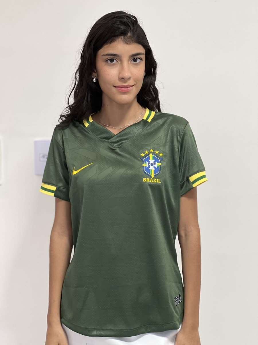 Camisa Feminina Nacional Verde
